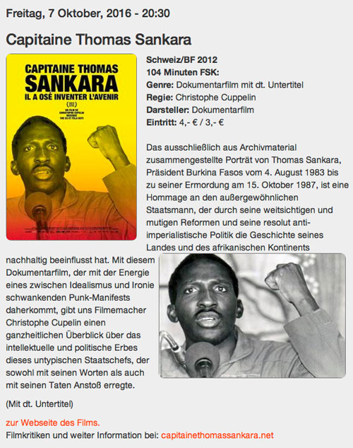 35Kino Initiative Alternatives Kino Fulda, Deutschland, 7 Oktober 2016, 20:30