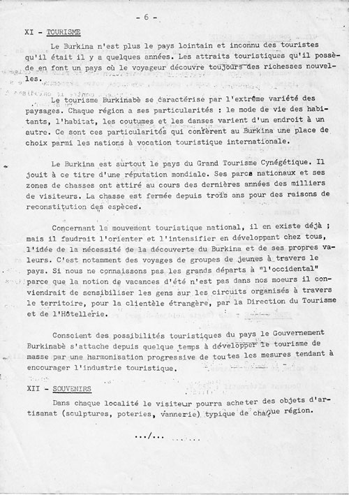 Guide_touristique_Burkina Faso_1985Guide_touristique_Burkina Faso_1985