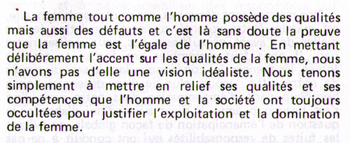 Journée internationale de la femme, Burkina Faso, Thomas Sankara, 8 mars 1987