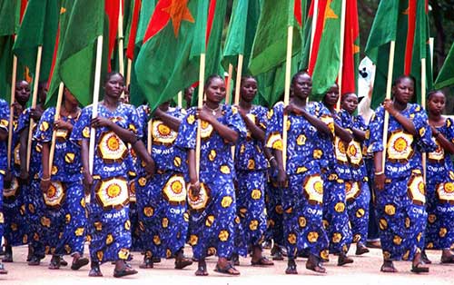 Journée internationale de la femme, Burkina Faso, Thomas Sankara, 8 mars 1987