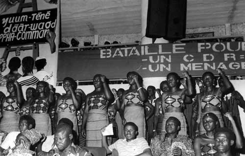 Journée internationale de la femme, Burkina Faso, Thomas Sankara, 8 mars 1987