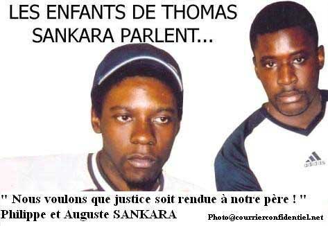 Les enfants de Sankara parlent… Propos recueillis par Hervé D'AFRICK, 26 avril 2012Les enfants de Sankara parlent… Propos recueillis par Hervé D'AFRICK, 26 avril 2012