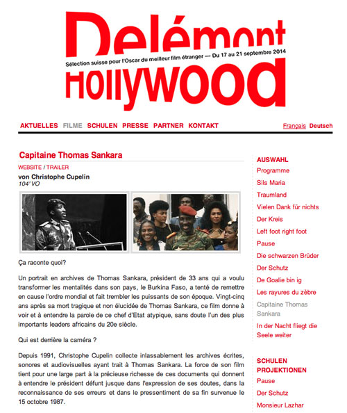 Delémont-Hollywood Ciné La Grange, Delémont, Suisse
