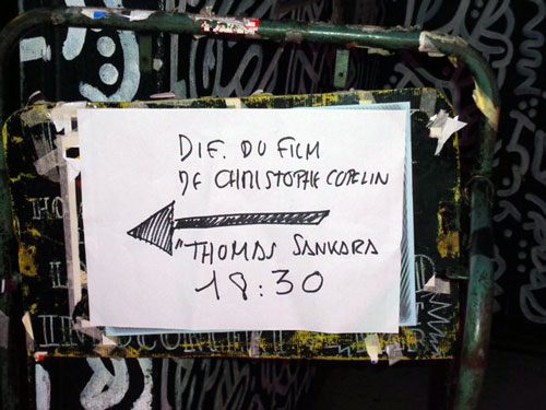 CAPITAINE THOMAS SANKARA Version inédite Lundi 6.4.2015 Urgence Disk, Place des Volontaires 4, Genève 18h Apéro / 18h30 Film En présence du réalisateur