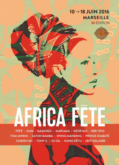 12e Africa Fête Marseille, France, 15 juin 2016