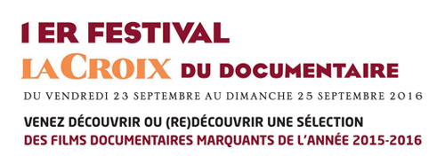 Prix La Croix du documentaire 2016 Annonce de la sélection Paris, France 25 septembre 2016 à 16h15
